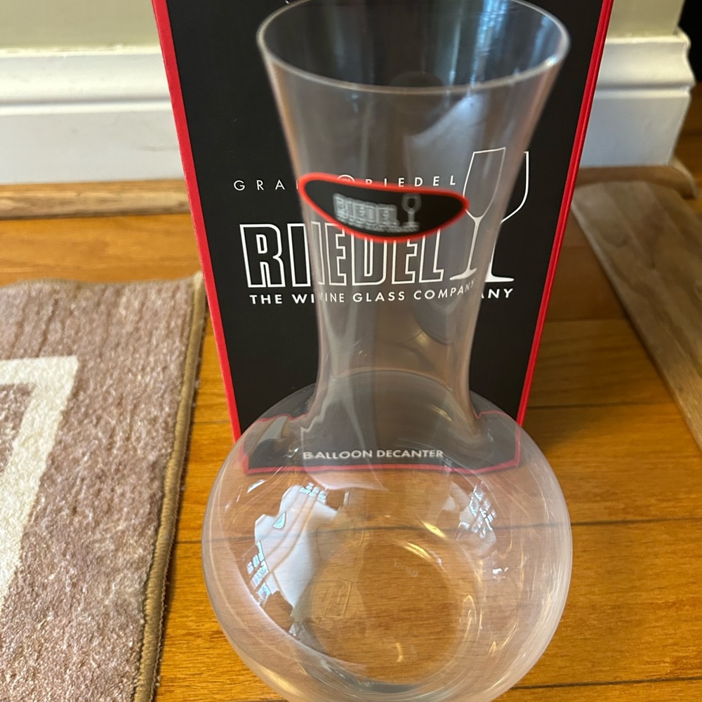 Riedel Clear Crystal Wine Decanter